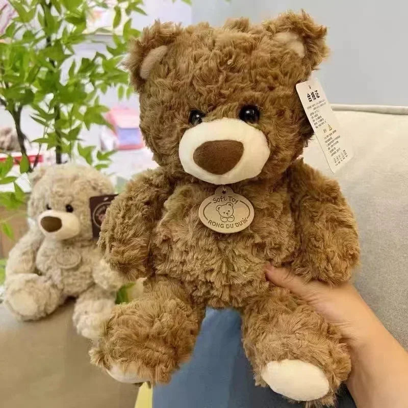 Kids Bear Stuffed Animal Plush Toy Hug Bear Doll Children Birthday Gift Pillow Teddy bear Home Living Room Bedroom