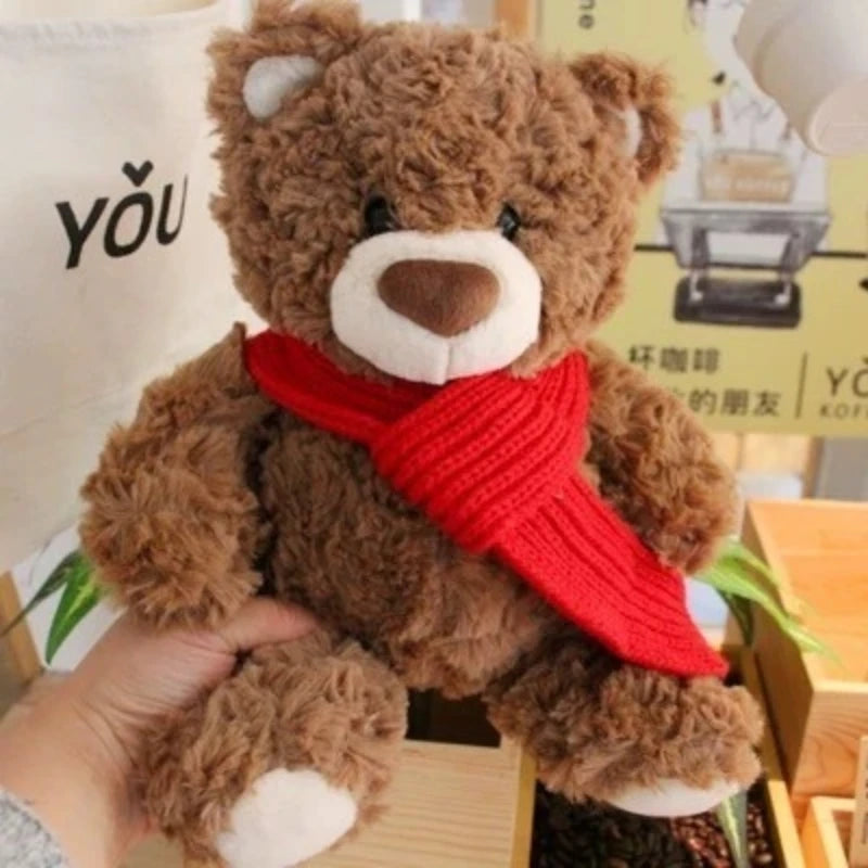 Kids Bear Stuffed Animal Plush Toy Hug Bear Doll Children Birthday Gift Pillow Teddy bear Home Living Room Bedroom